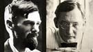 D.H. Lawrence (li.) und Max Mohr (re.) | Bild: picture-alliance/dpa/akg-images; Nicolas Humbert; (Montage BR)